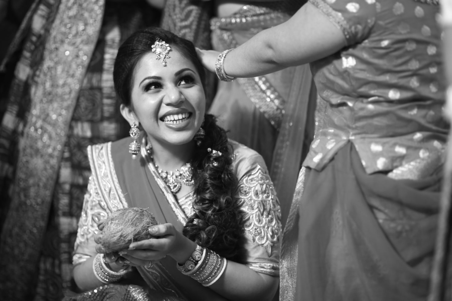Candid happy bridal picture by Frame Fantasy Wedding-photography | Weddings Photos & Ideas