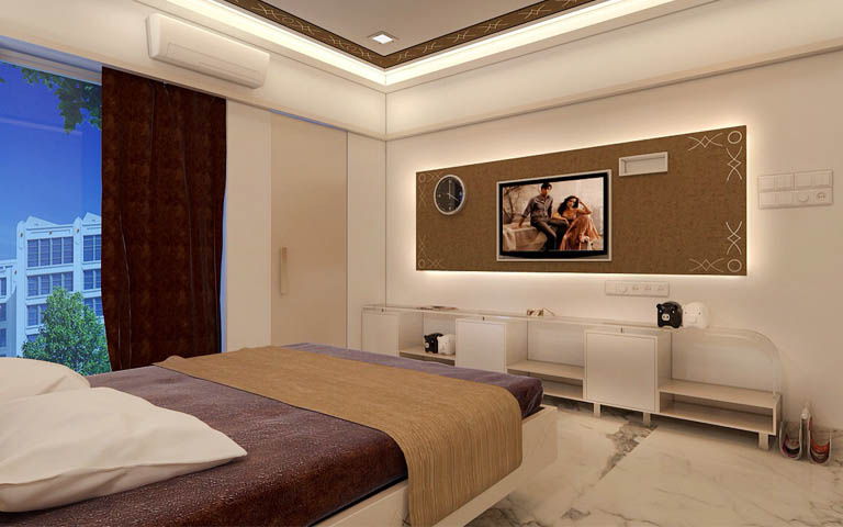 Luxurious master bedroom decor by CP ARCHITESIGN Bedroom Modern | Interior Design Photos & Ideas