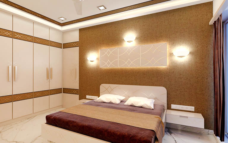 Luxurious master bedroom decor by CP ARCHITESIGN Bedroom Modern | Interior Design Photos & Ideas