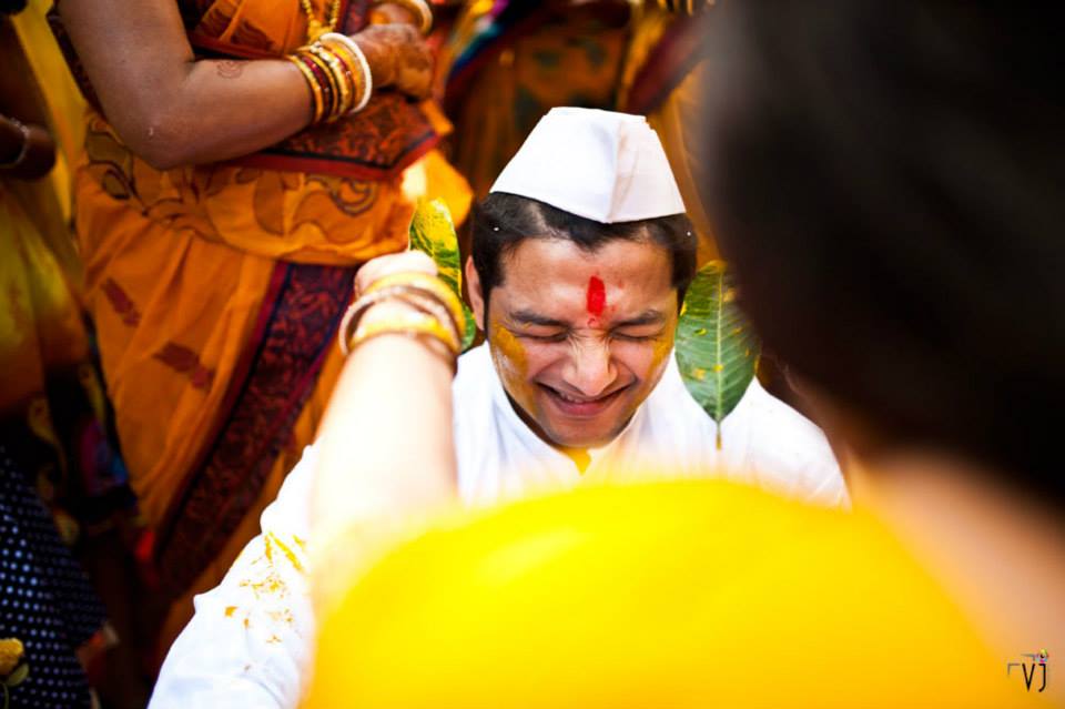 Groom Haldi Ceremony by VJ Photography Wedding-photography | Weddings Photos & Ideas