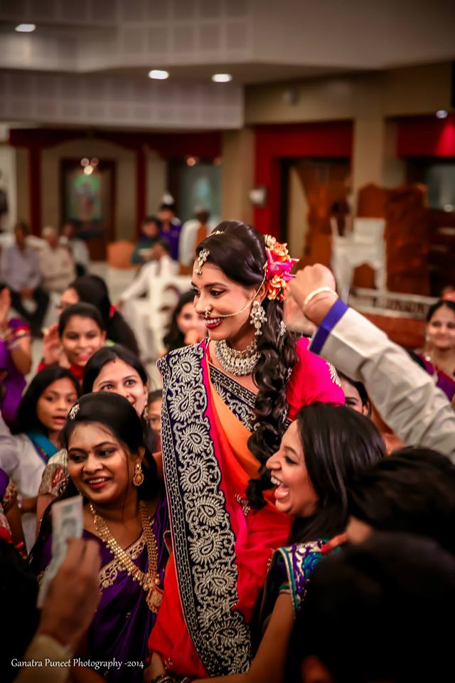 Cheerful Bride On Wedding Reception! by Puneet Ganatra Wedding-photography | Weddings Photos & Ideas