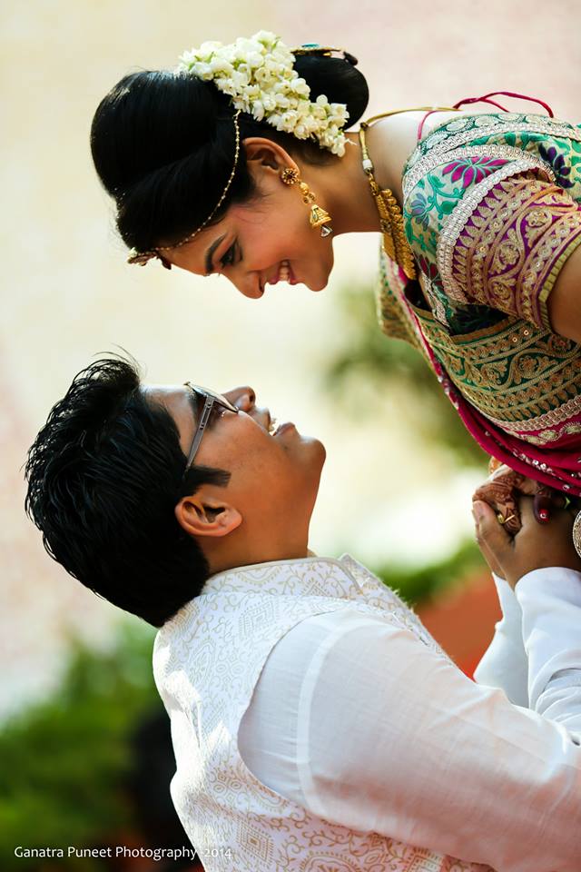 Beaming Bride And Groom! by Puneet Ganatra Wedding-photography | Weddings Photos & Ideas