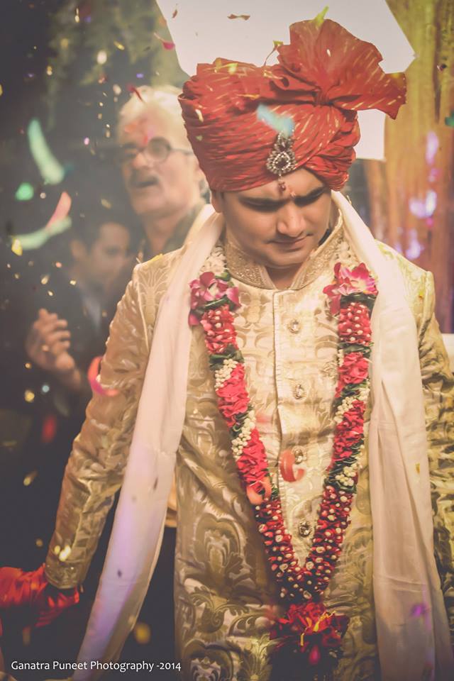 Dashing Groom On Wedding Day! by Puneet Ganatra Wedding-photography Groom-wear-and-accessories | Weddings Photos & Ideas