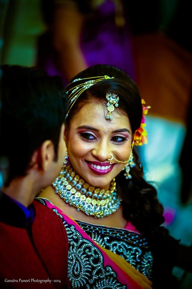 Beautiful Bride-To-Be! by Puneet Ganatra Wedding-photography Bridal-jewellery-and-accessories Bridal-makeup | Weddings Photos & Ideas