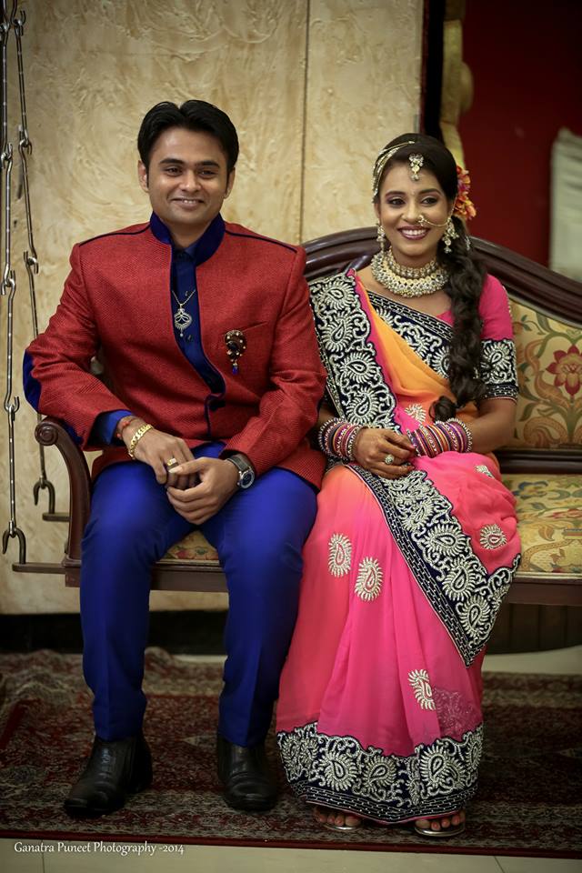 Classic Couple Portrait by Puneet Ganatra Wedding-photography | Weddings Photos & Ideas