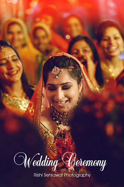 Ravishing Bride On Wedding Day! by Rishi Sehrawat Wedding-photography | Weddings Photos & Ideas