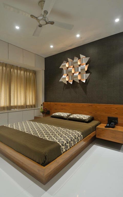 Elegant bedroom decor by ARCHITECT KAUSHAL CHOUHAN Bedroom | Interior Design Photos & Ideas