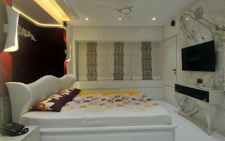 Modern bedroom decor by ARCHITECT KAUSHAL CHOUHAN Bedroom | Interior Design Photos & Ideas