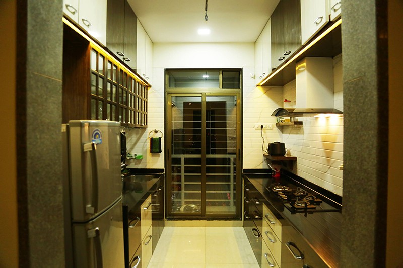 Elegant modular kitchen design by Amitus EPC Projects Pvt Ltd Modular-kitchen | Interior Design Photos & Ideas