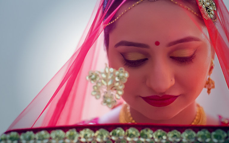Under The Veil! by Apoorv Maurya Wedding-photography Bridal-makeup | Weddings Photos & Ideas