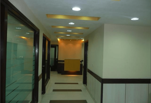 Modern office hallway by ARCHKEY Modern | Interior Design Photos & Ideas