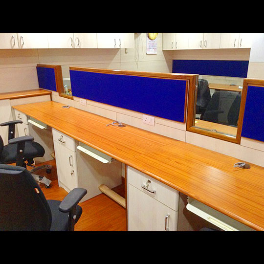 Modern open style office decor by Rajiv Marwah and Associates | Interior Design Photos & Ideas