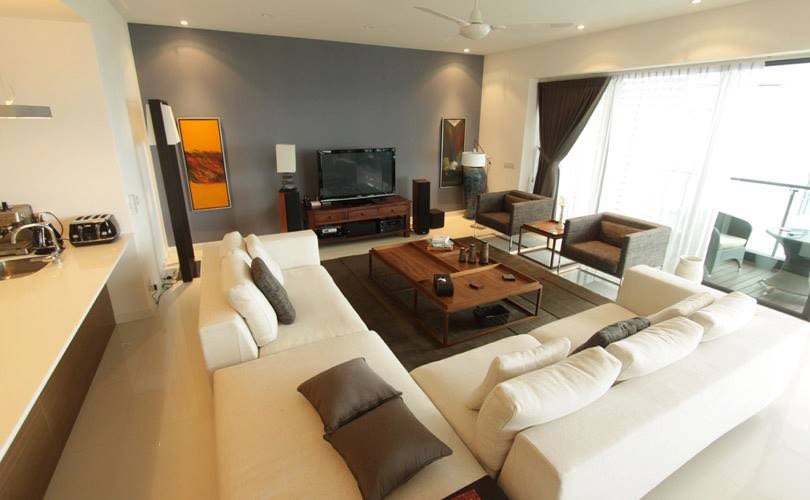 A modern living room! by Mayo Design Living-room | Interior Design Photos & Ideas