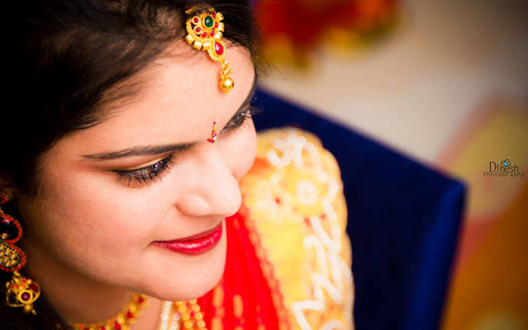 Bright red lips by Dinesh Boiri Photography Wedding-photography | Weddings Photos & Ideas