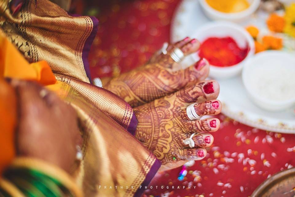 The Auspicious Feet by Prathik Photography Wedding-photography | Weddings Photos & Ideas