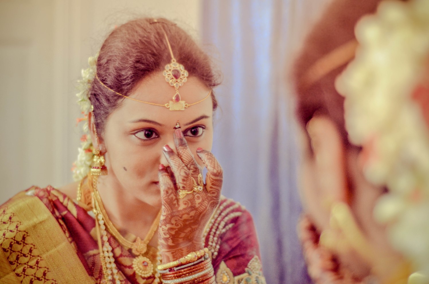 Getting ready for D day by Teja photography Wedding-photography | Weddings Photos & Ideas