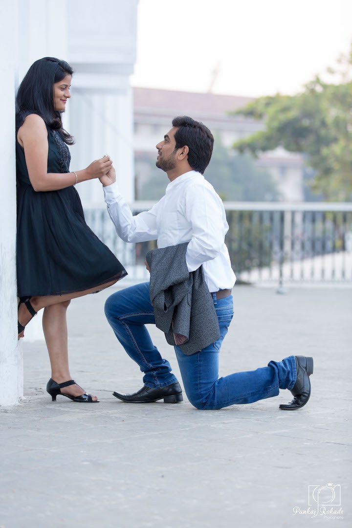 The proposal being done right by Pankaj Rokade Photography Wedding-photography | Weddings Photos & Ideas