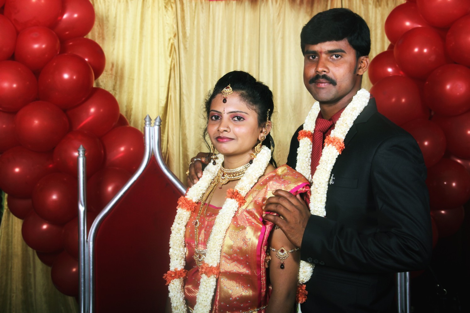 Bride and groom posing for the big day by Dark Fx Wedding-photography | Weddings Photos & Ideas