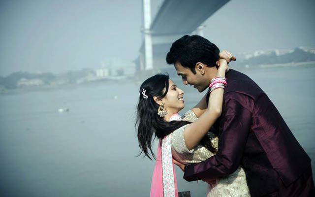 Bride and Groom To-Be By The Riverside by Sourav Kumar Das Wedding-photography | Weddings Photos & Ideas