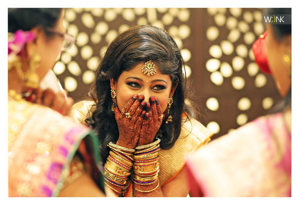 Candid bride shot by Wiink Wedding-photography | Weddings Photos & Ideas