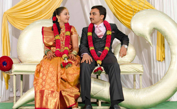 Simple Wedding reception by Souvik Nandi Wedding-photography | Weddings Photos & Ideas