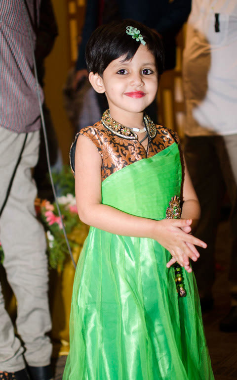Green And Orange Outfit Ideas For Kids by Souvik Nandi Wedding-photography | Weddings Photos & Ideas