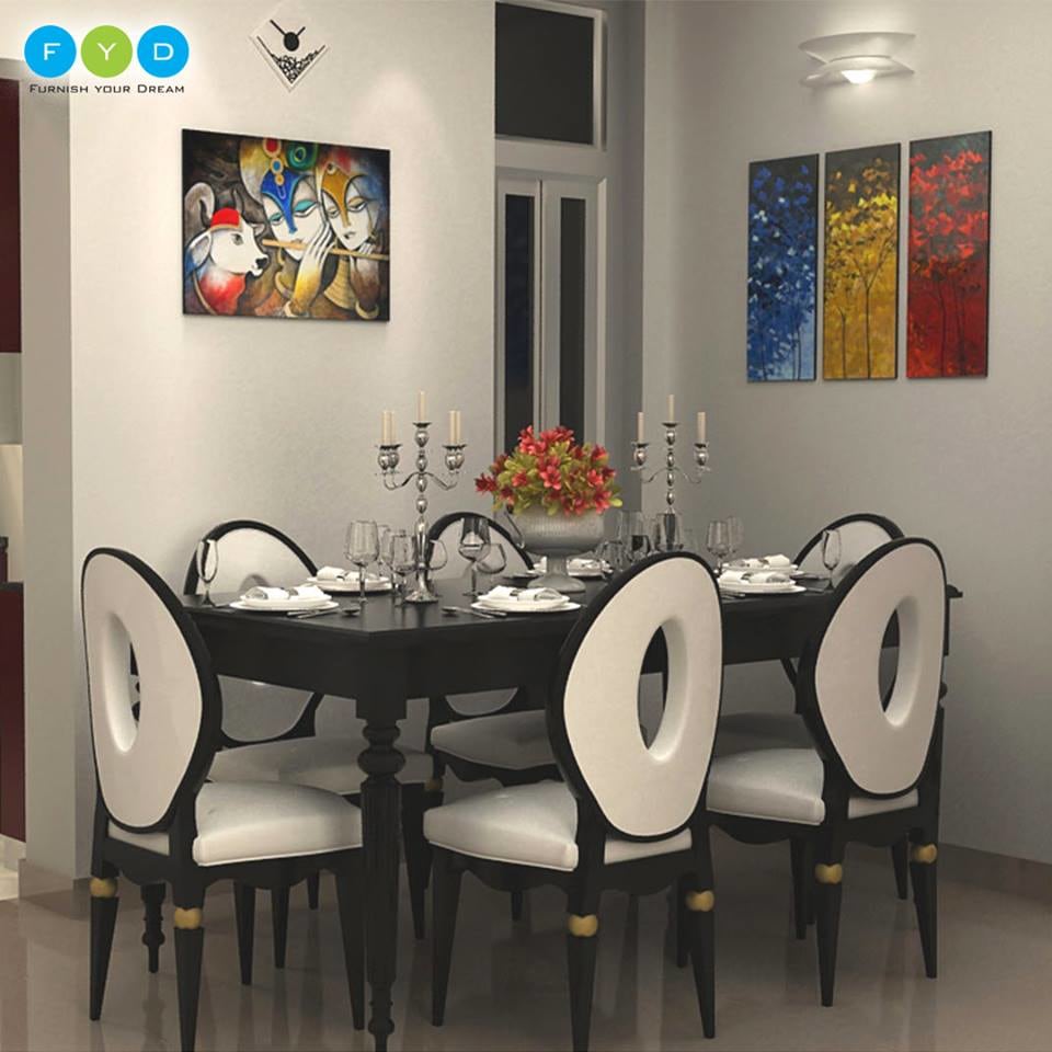 Unique dining room decor by Furnish Your Dream Dining-room Eclectic | Interior Design Photos & Ideas
