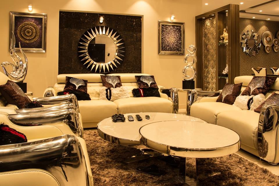 Regal living room decor by Furnish Your Dream Living-room Contemporary | Interior Design Photos & Ideas