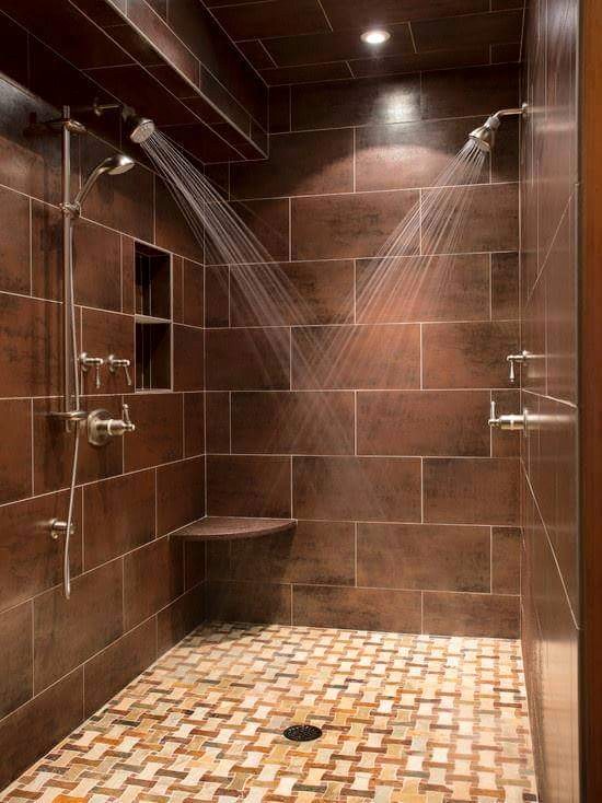 Modern bathroom decor by Burhani Design Studio Bathroom Modern | Interior Design Photos & Ideas