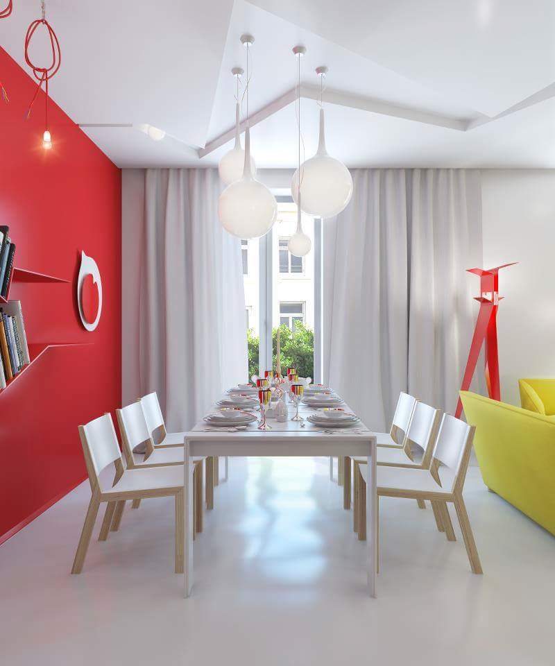Modern dining room decor by Burhani Design Studio Dining-room Modern | Interior Design Photos & Ideas