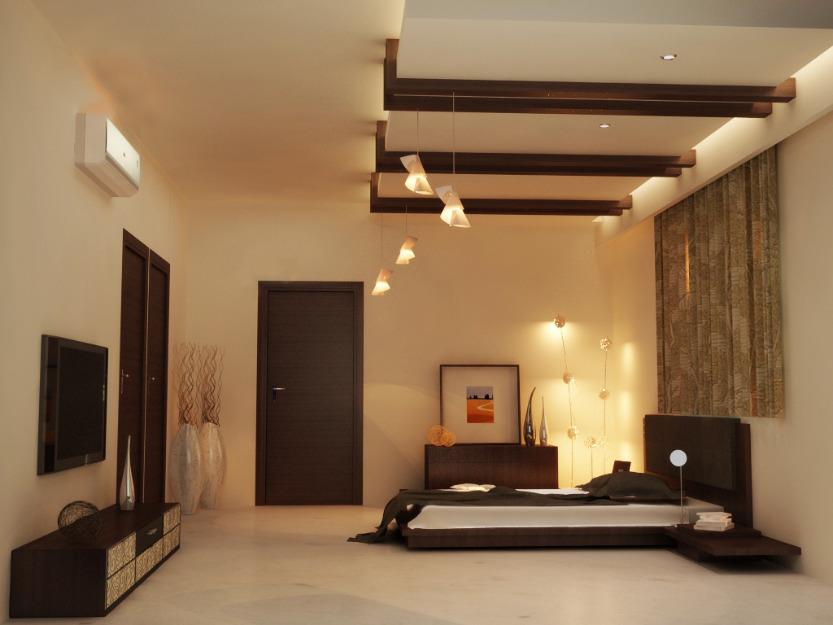 A Lavish Bedroom with wooden furniture by Bella Cucina Consultancy Bedroom | Interior Design Photos & Ideas