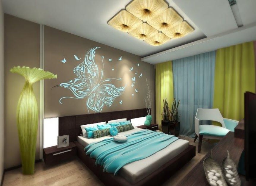 A 3D contemporary master bedroom by Bella Cucina Consultancy Bedroom | Interior Design Photos & Ideas