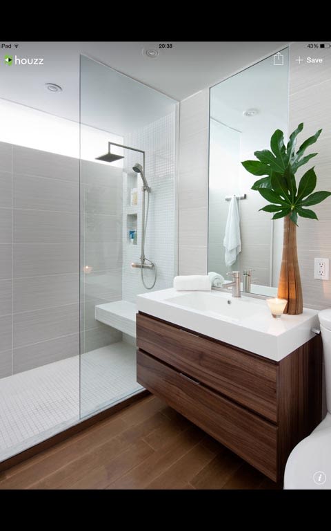 Modern bathroom decor by Mansion Kitchen Bathroom Modern | Interior Design Photos & Ideas