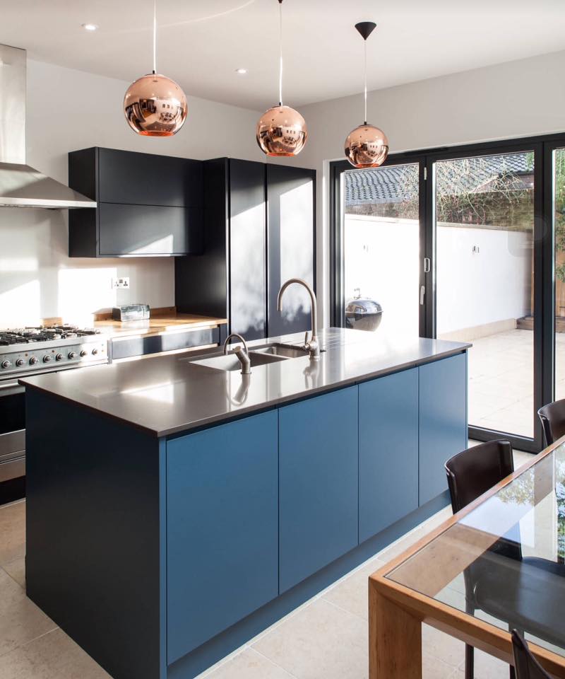 3-D effect modular kitchen by Mansion Kitchen Modular-kitchen Modern | Interior Design Photos & Ideas