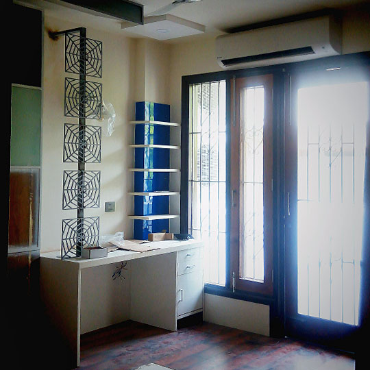 Study Room With Intricate Art by Neeti Thakur