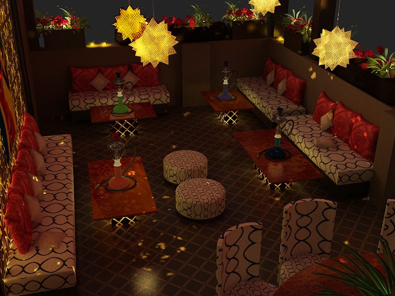 Contemporary 3-D effect bar decor by Nature In My life | Interior Design Photos & Ideas