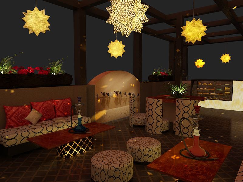 Contemporary 3-D effect bar decor by Nature In My life | Interior Design Photos & Ideas