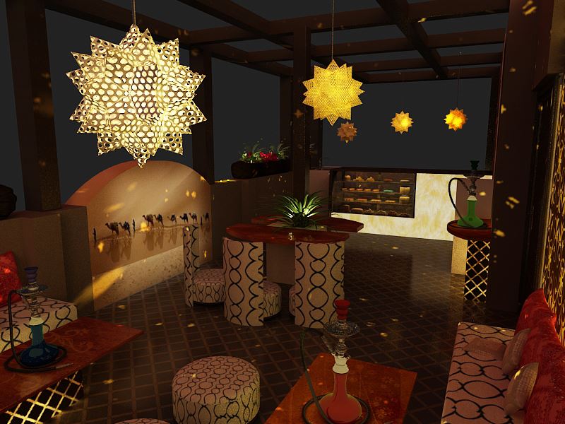 Contemporary 3-D effect bar decor by Nature In My life | Interior Design Photos & Ideas