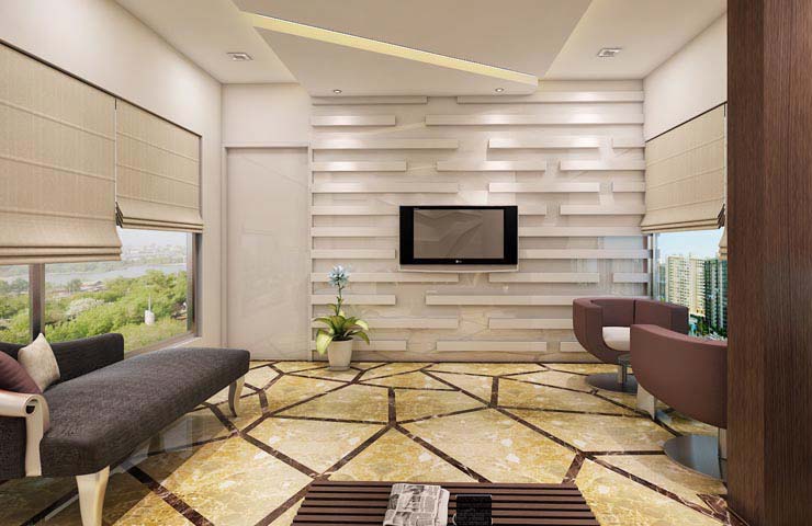 Innovative bedroom by Karan patel Living-room | Interior Design Photos & Ideas