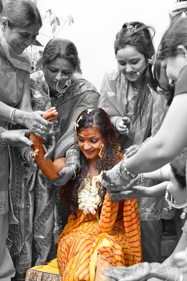 Vibrant Yellow! by Nishant Arora Candid Photography Wedding-photography | Weddings Photos & Ideas