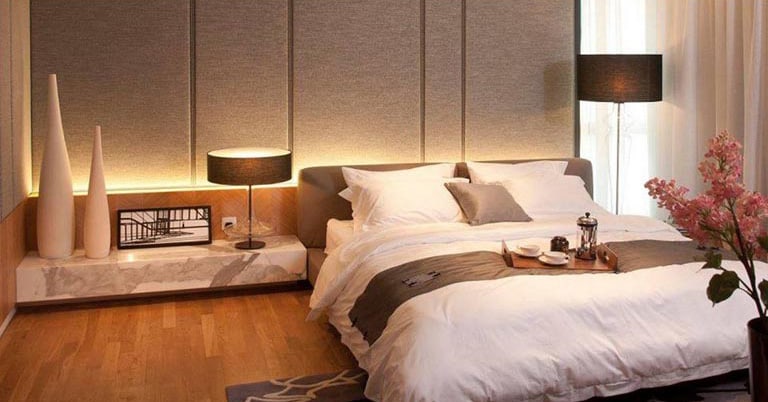 Gorgeous master bedroom design by RKS Design Studio Bedroom | Interior Design Photos & Ideas
