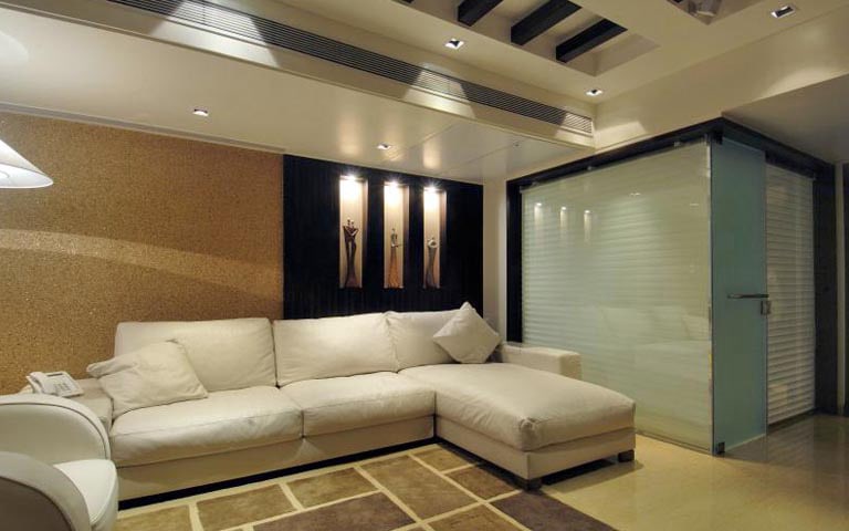 Subtle themed lavish living room by RKS Design Studio Living-room | Interior Design Photos & Ideas