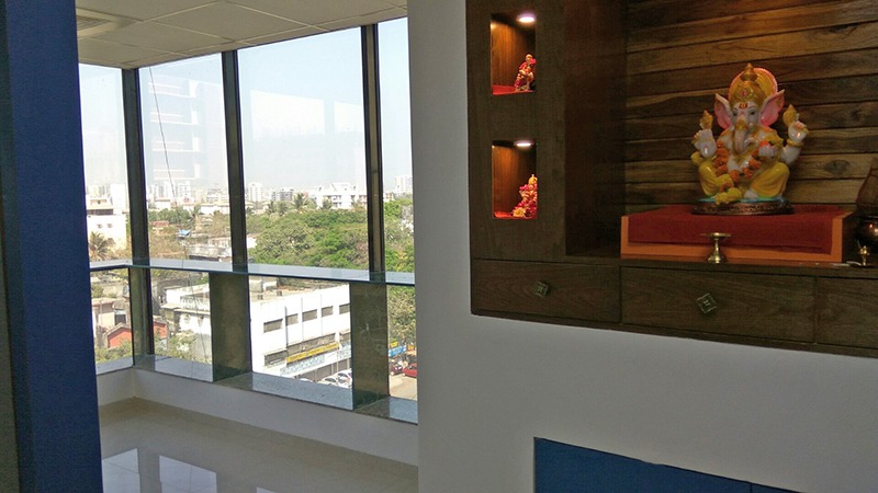 Beautiful display area in office by RKS Design Studio | Interior Design Photos & Ideas