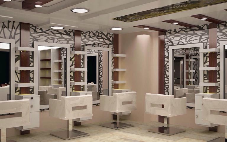 spacious salon by Design And Decor Plus | Interior Design Photos & Ideas