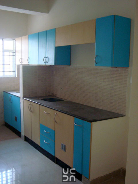 Colorful kitchen cabinets by A 2 Z Interior Designer Modular-kitchen | Interior Design Photos & Ideas