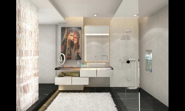 Modern bathroom decor by SR Xclusive Interiors & Design Bathroom Modern | Interior Design Photos & Ideas