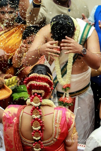 Showering Rice! by Creative Clicks Wedding-photography | Weddings Photos & Ideas