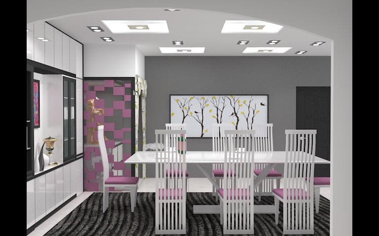 Dining area! by The Midas Touch Interiors Dining-room | Interior Design Photos & Ideas