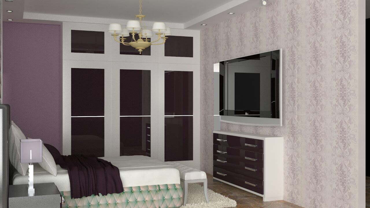 3D contemporary bedroom design by The Midas Touch Interiors Bedroom | Interior Design Photos & Ideas