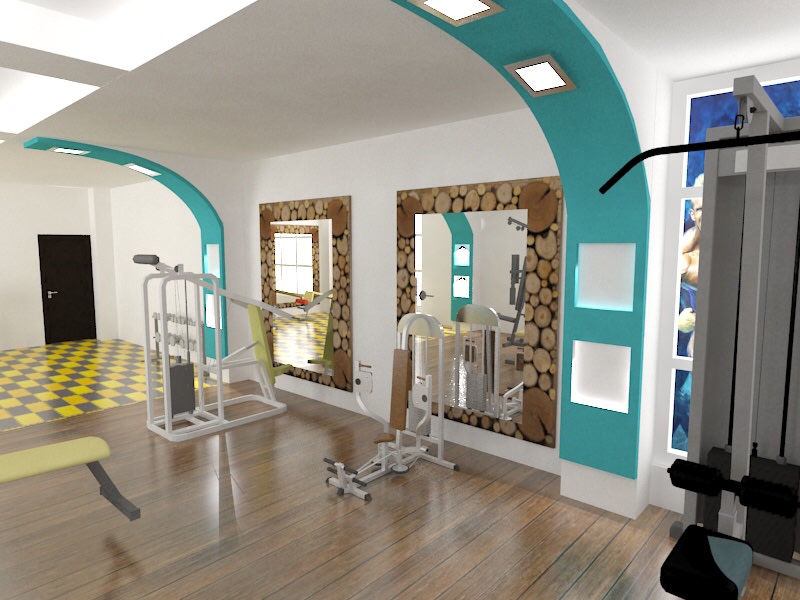 Gym design! by The Midas Touch Interiors | Interior Design Photos & Ideas